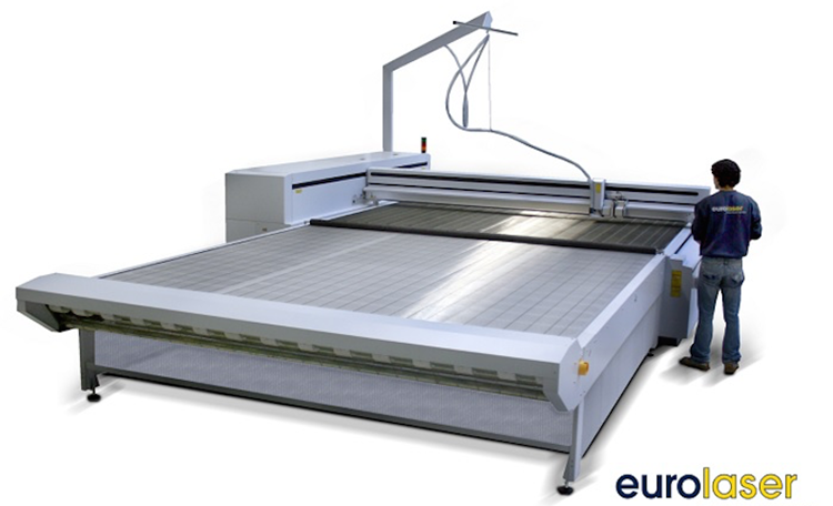 Eurolaser presents large format textile cutting