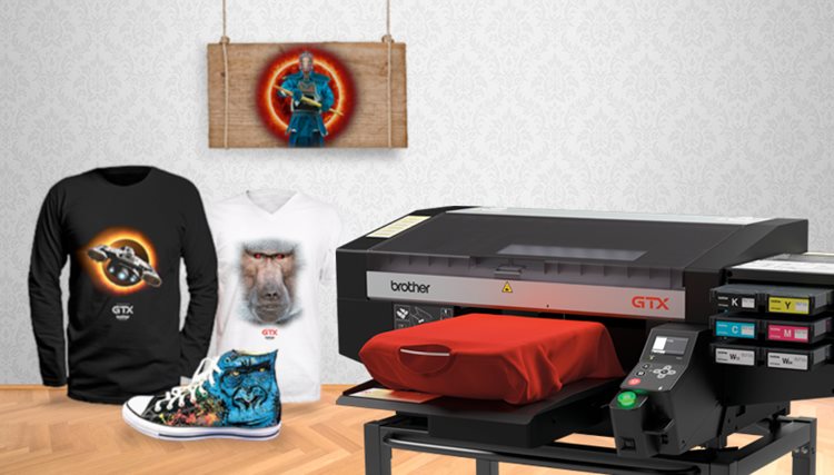 Flexibility through Brother Textile Printing: From tees to leather to shoes