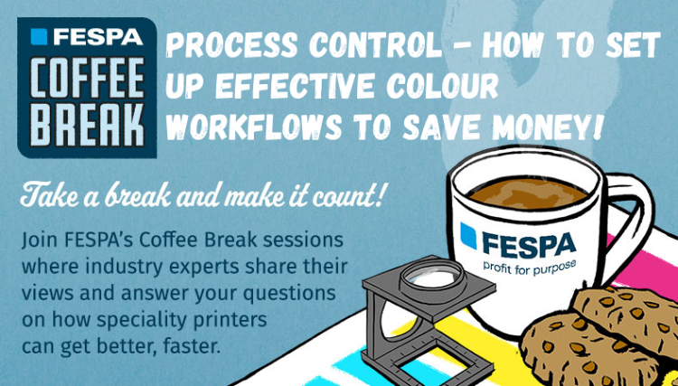 Coffee Break de FESPA: configuración de flujos de trabajo de color más eficaces