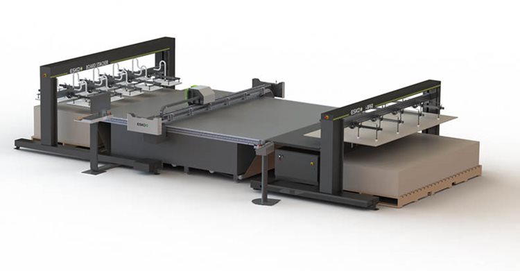 Automatisierte Verarbeitung für Digitaldrucke