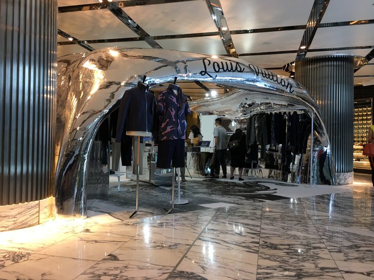 World's first' 3D printed pop-up store created for Louis Vuitton