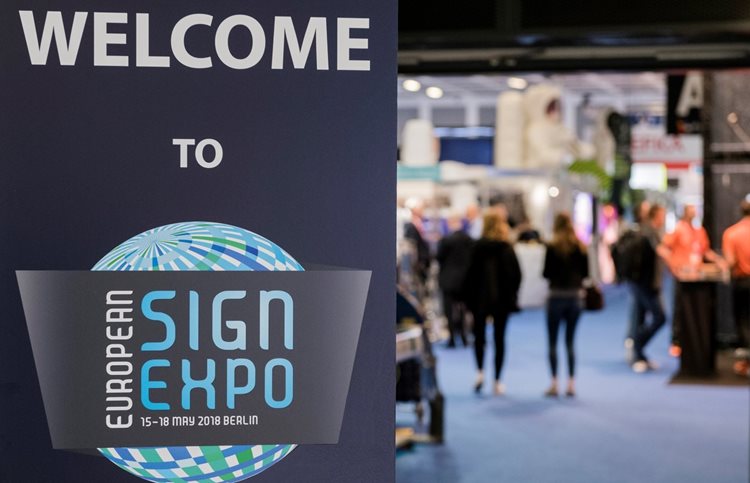 Erweiterte European Sign Expo 2018 verzeichnet zunahme der fachbesucher um 26 %