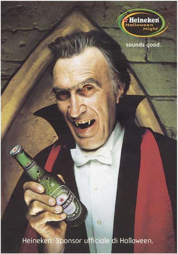 Dracula Heineken Halloween Night