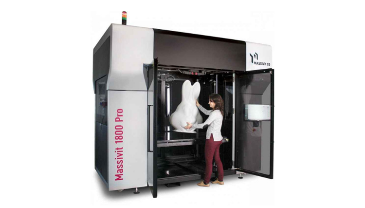 3D-Druck im Supergroßformat: Massivit 1800 Pro und Anwendungen auf der FESPA 2019