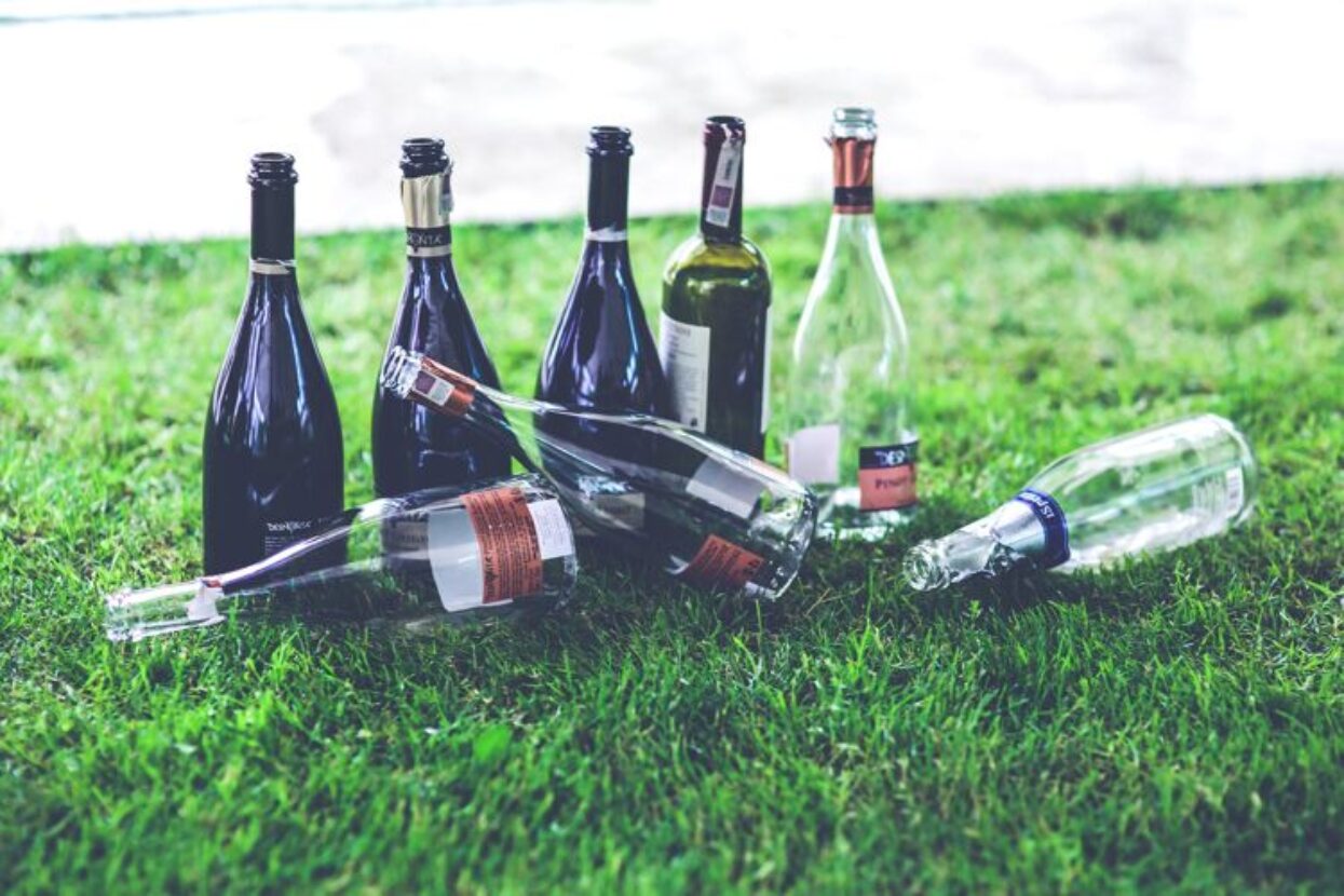 alcohol-glass-grass-drinking