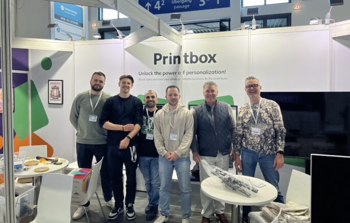 Printbox team at FESPA expo