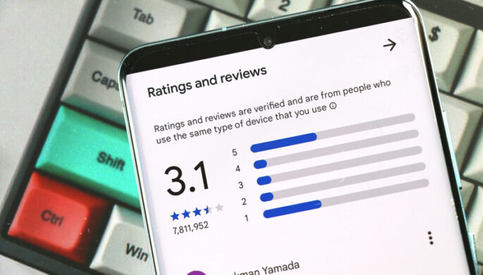 Bad ratings and reviews on Google