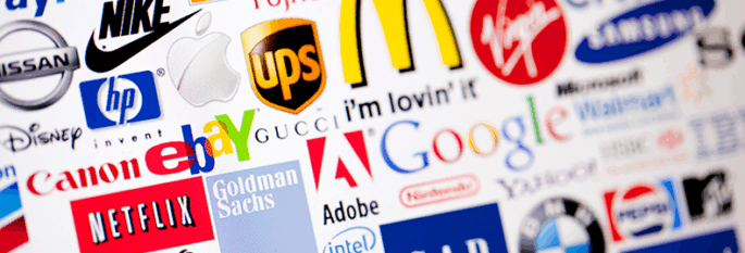 brand labels multitude