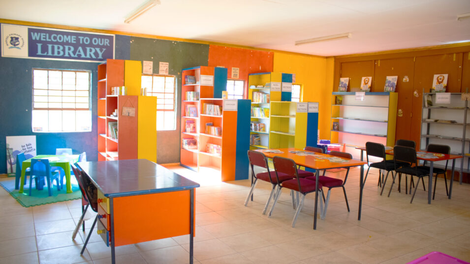 New School Library at Madisei Primary School